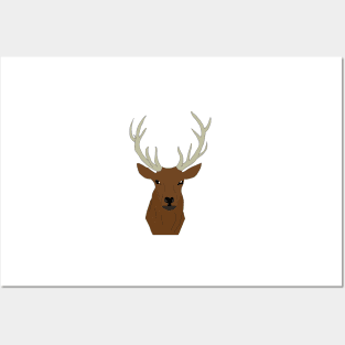 Deer Posters and Art